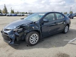 Toyota Corolla l salvage cars for sale: 2018 Toyota Corolla L