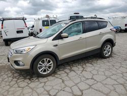 Salvage cars for sale from Copart Indianapolis, IN: 2018 Ford Escape SEL
