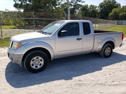 Salvage cars for sale at Fort Pierce, FL auction: 2005 Nissan Frontier King Cab XE