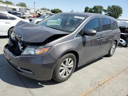 Salvage cars for sale from Copart Sacramento, CA: 2016 Honda Odyssey EXL