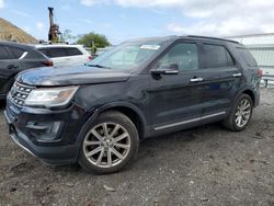 Salvage cars for sale at Brookhaven, NY auction: 2016 Ford Explorer Limited
