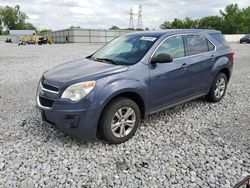 Salvage cars for sale from Copart Barberton, OH: 2014 Chevrolet Equinox LS