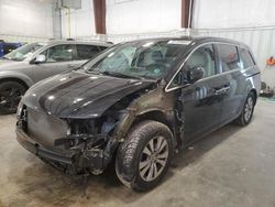 Salvage cars for sale from Copart Milwaukee, WI: 2016 Honda Odyssey EXL