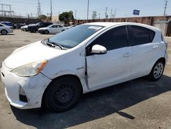 Salvage cars for sale from Copart Wilmington, CA: 2013 Toyota Prius C