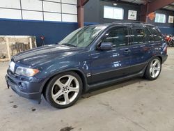 Salvage cars for sale at East Granby, CT auction: 2006 BMW X5 4.4I