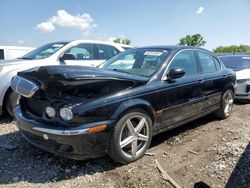Salvage cars for sale at Chicago Heights, IL auction: 2004 Jaguar X-TYPE 3.0