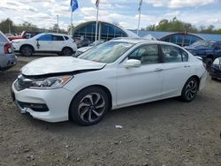 Salvage cars for sale at East Granby, CT auction: 2016 Honda Accord EX