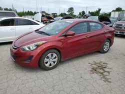 Salvage cars for sale at Cahokia Heights, IL auction: 2016 Hyundai Elantra SE