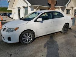 Salvage cars for sale from Copart Northfield, OH: 2013 Toyota Corolla Base
