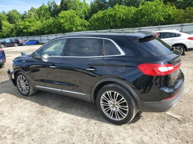 2017 Lincoln MKX Reserve