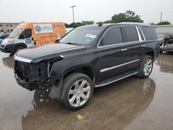 Salvage cars for sale at Wilmer, TX auction: 2019 Cadillac Escalade Luxury