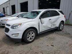 Salvage cars for sale at Jacksonville, FL auction: 2016 Chevrolet Equinox LT