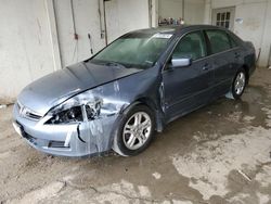 Salvage cars for sale from Copart Madisonville, TN: 2007 Honda Accord EX