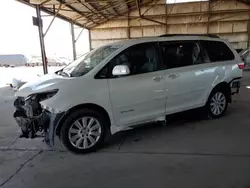 Toyota Sienna xle Vehiculos salvage en venta: 2017 Toyota Sienna XLE