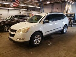 Salvage cars for sale at Wheeling, IL auction: 2009 Chevrolet Traverse LS
