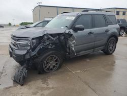 Salvage cars for sale from Copart Wilmer, TX: 2022 Ford Bronco Sport BIG Bend