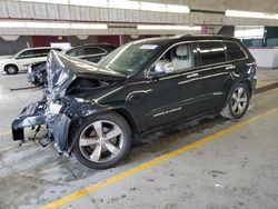 Salvage cars for sale at Dyer, IN auction: 2014 Jeep Grand Cherokee Overland