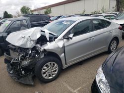 Salvage cars for sale at Denver, CO auction: 2019 Hyundai Elantra SE