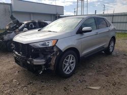 Salvage cars for sale at Chicago Heights, IL auction: 2021 Ford Edge SEL
