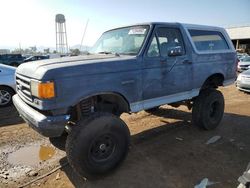 Salvage cars for sale at Phoenix, AZ auction: 1988 Ford Bronco U100