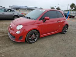 Salvage cars for sale at San Diego, CA auction: 2013 Fiat 500 Abarth