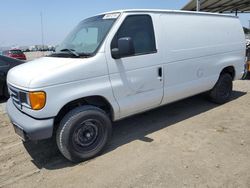 Salvage cars for sale from Copart San Diego, CA: 2007 Ford Econoline E150 Van