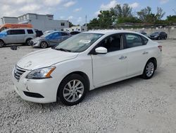 Salvage cars for sale at Opa Locka, FL auction: 2013 Nissan Sentra S