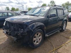 Salvage cars for sale at Elgin, IL auction: 2008 Nissan Pathfinder S