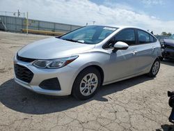 Salvage cars for sale at Dyer, IN auction: 2019 Chevrolet Cruze