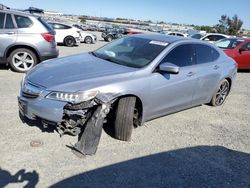 Acura salvage cars for sale: 2015 Acura TLX Tech