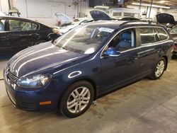 Salvage cars for sale at Wheeling, IL auction: 2013 Volkswagen Jetta TDI