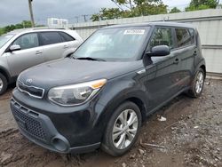 Salvage cars for sale from Copart Hillsborough, NJ: 2015 KIA Soul +
