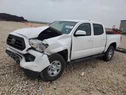 Salvage cars for sale from Copart New Braunfels, TX: 2020 Toyota Tacoma Double Cab