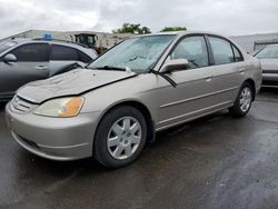 Salvage cars for sale at New Britain, CT auction: 2002 Honda Civic EX
