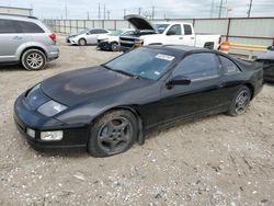 Salvage cars for sale from Copart Haslet, TX: 1993 Nissan 300ZX 2+2