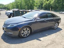 Salvage cars for sale at Marlboro, NY auction: 2014 Lincoln MKZ