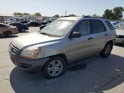 Salvage cars for sale at Sacramento, CA auction: 2006 KIA New Sportage