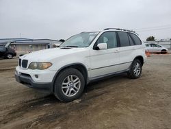 Salvage cars for sale from Copart San Diego, CA: 2004 BMW X5 3.0I