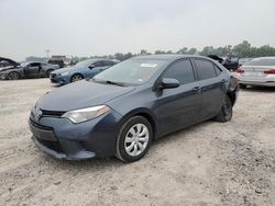 Salvage cars for sale at Houston, TX auction: 2016 Toyota Corolla L