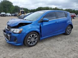 Salvage cars for sale at Conway, AR auction: 2017 Chevrolet Sonic LT