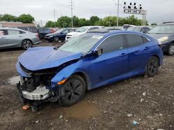 Salvage cars for sale from Copart Columbus, OH: 2019 Honda Civic EX