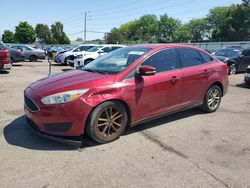 Salvage cars for sale from Copart Moraine, OH: 2017 Ford Focus SE