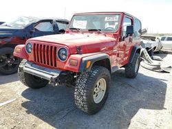 Jeep salvage cars for sale: 1998 Jeep Wrangler / TJ Sport