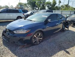 Salvage cars for sale at Riverview, FL auction: 2020 Nissan Maxima SL