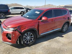 Salvage cars for sale at North Las Vegas, NV auction: 2019 Hyundai Santa FE SE