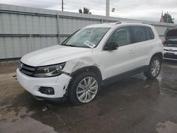 Salvage cars for sale from Copart Littleton, CO: 2013 Volkswagen Tiguan S