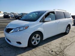 Salvage cars for sale at Martinez, CA auction: 2011 Toyota Sienna LE