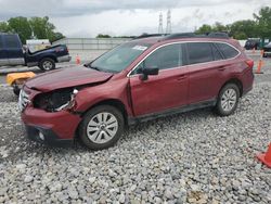 Subaru Outback 2.5i Premium salvage cars for sale: 2015 Subaru Outback 2.5I Premium