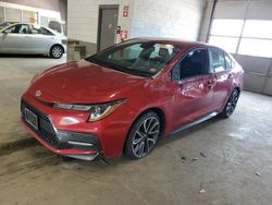 Salvage cars for sale at Sandston, VA auction: 2020 Toyota Corolla XSE