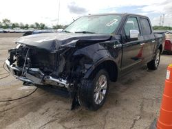 Salvage cars for sale at Pekin, IL auction: 2017 Ford F150 Supercrew